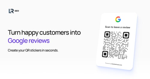 LocalRank-SEO launches QR Review Sticker with focus on customer proof in AI-assisted search