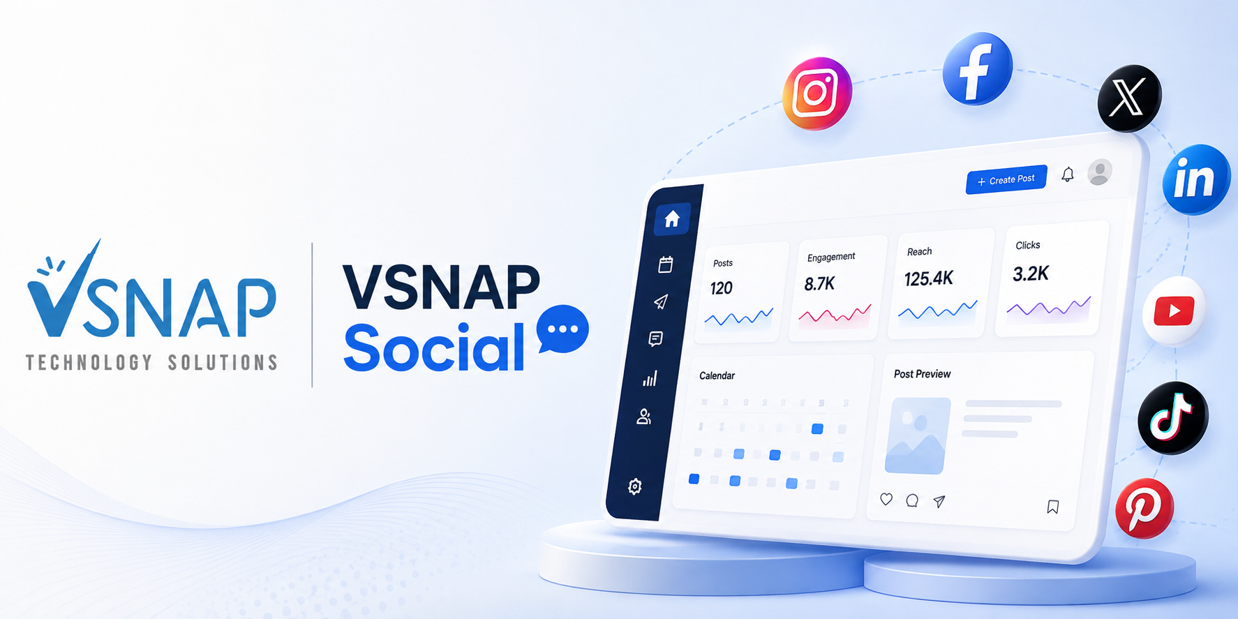 VSNAP Technology Solutions -  VSNAP Social