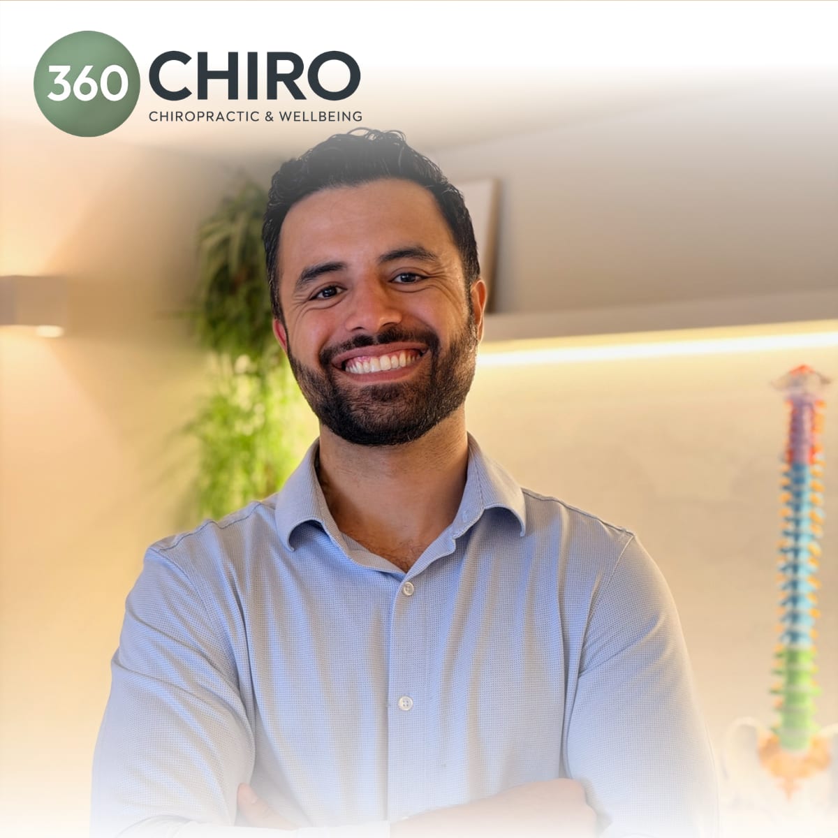 Dr Mo Jafari, founder of 360 Chiro Clinic, at the clinic in Nether Edge, Sheffield