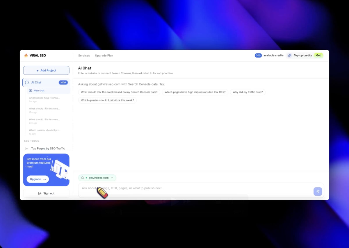 Viral SEO launches AI assistant for Google Search Console insights