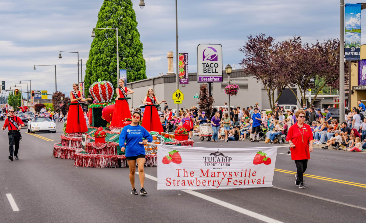 Product Air Heating, Cooling, and Electric Takes Part in Marysville Strawberry Festival Grand Parade for Second Year