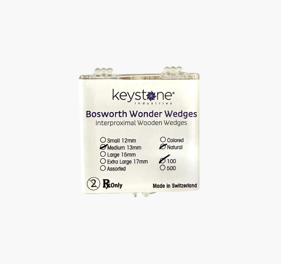 INSYCN Dental  | WWM Wood Wedges Medium Green pk/100