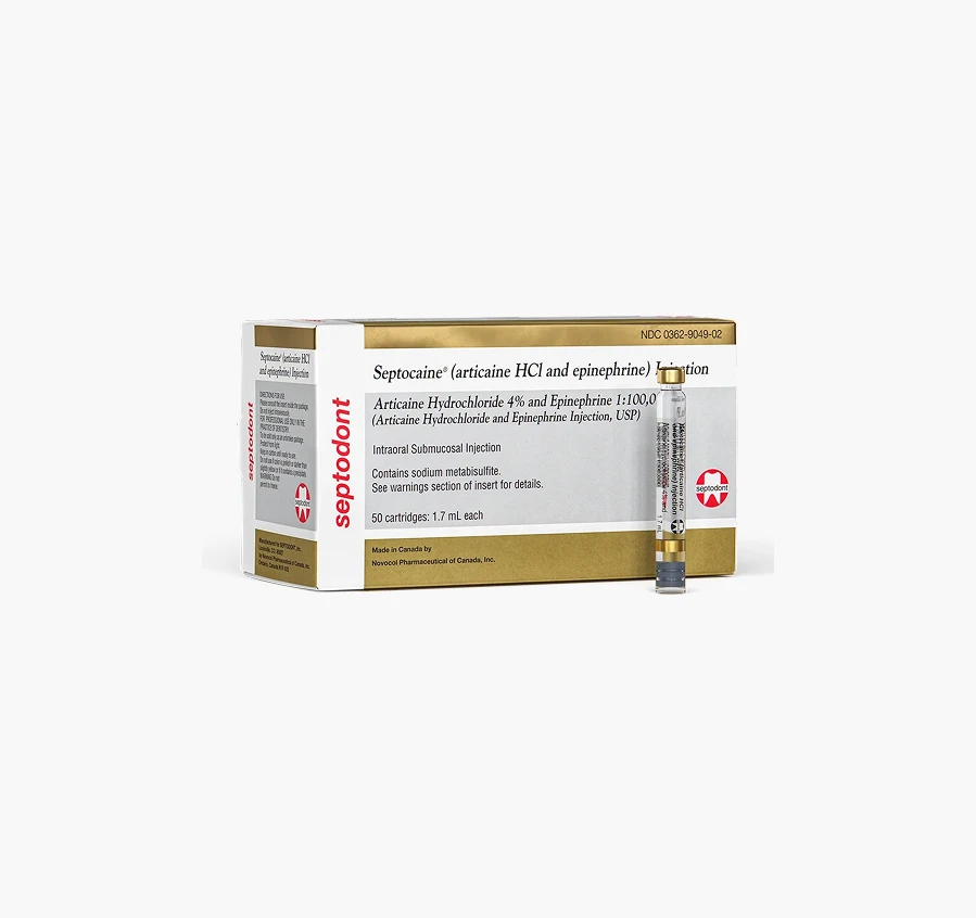 INSYNC Dental | 485SPT01A1400 Septocaine Cart 4%