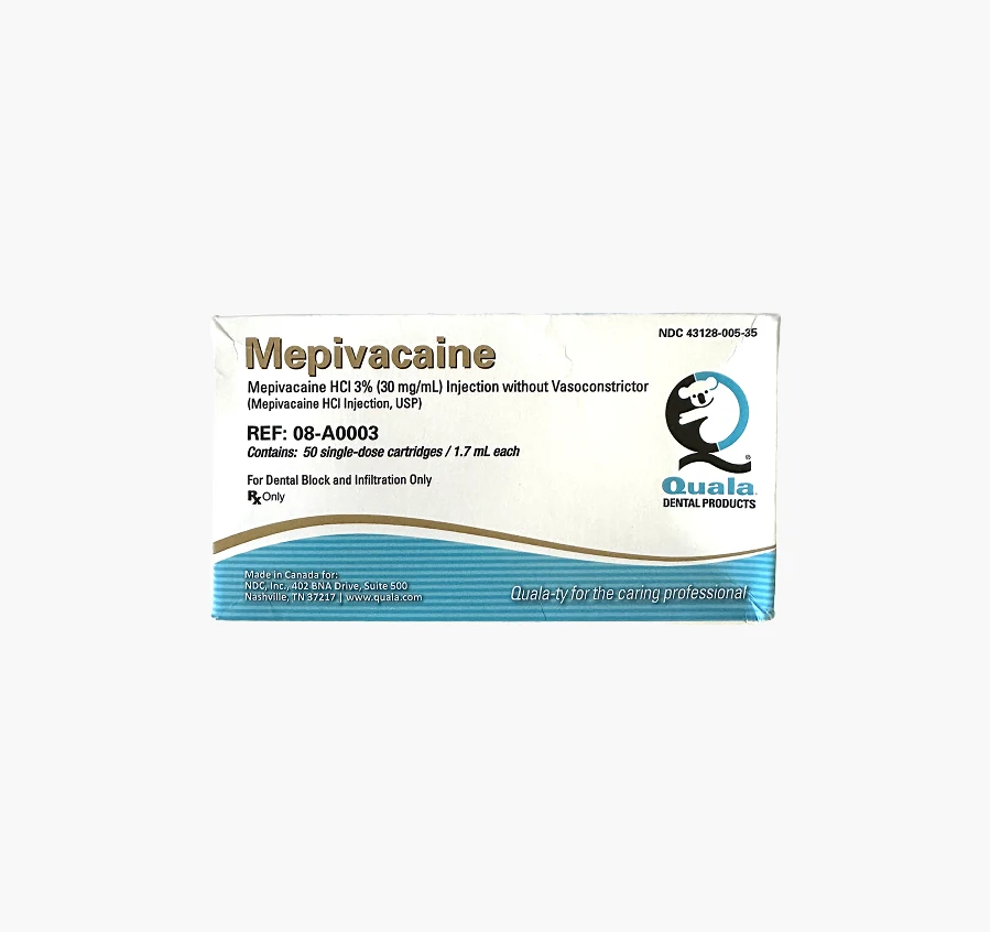INSYNC Dental | NRGMP3 Mepivacaine HCL 3%