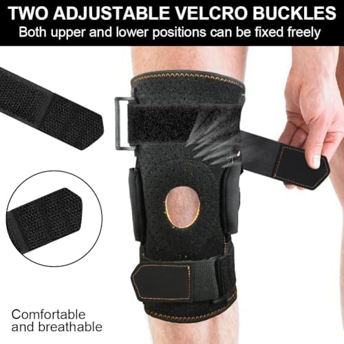 Vue 5 de Aoowu Genouillere Articulee Reglable