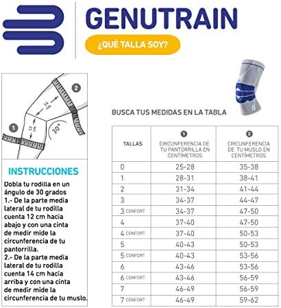 Vue 2 de Bauerfeind Genouillere Rembourree Genutrain