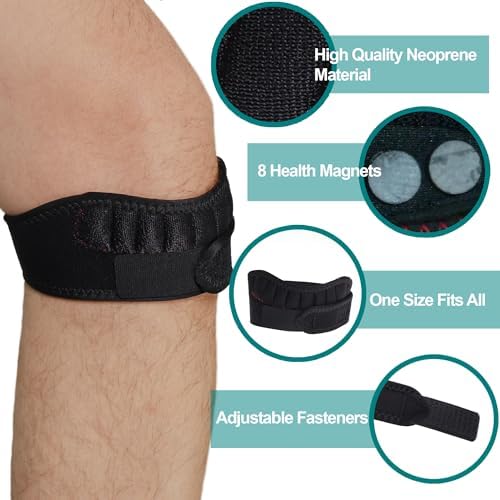 Vue 3 de Neophysio Genouillere Sangle De