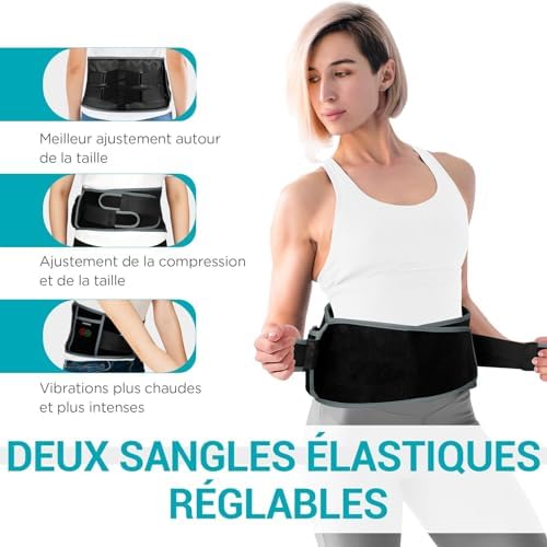 Vue 3 de Comfytemp Ceinture Lombaire Chauffante