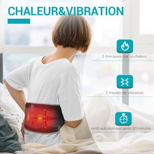 Vue 5 de Comfytemp Ceinture Lombaire Chauffante