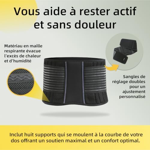 Vue 2 de Braceup Ceinture Lombaire Ceinture