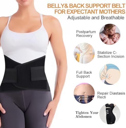 Vue 4 de Acwoo Ceinture Post Accouchement