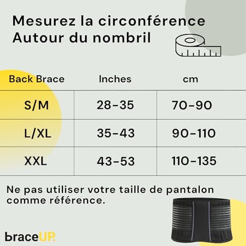 Vue 6 de Braceup Ceinture Lombaire Ceinture