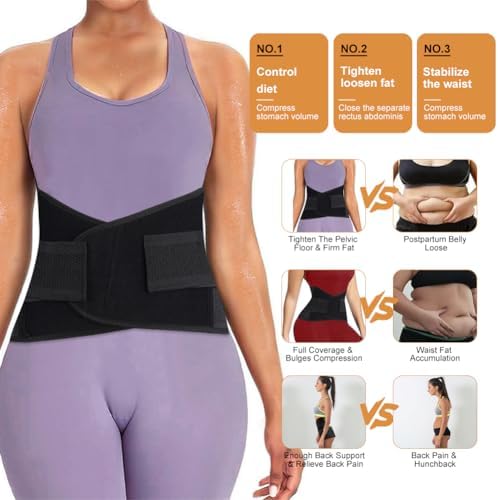 Vue 7 de Acwoo Ceinture Post Accouchement