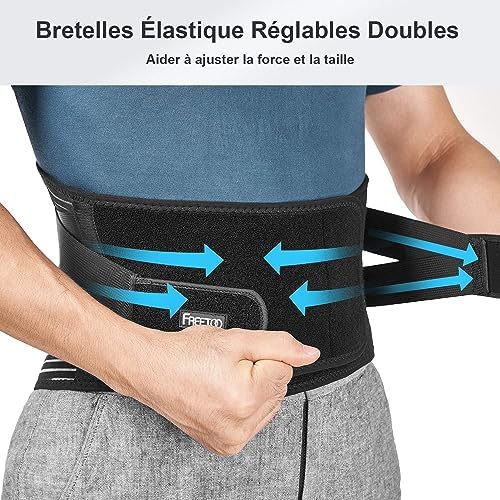 Vue 3 de Freetoo Ceinture Lombaire Ceinture