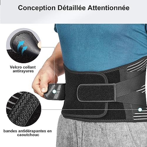 Vue 4 de Freetoo Ceinture Lombaire Ceinture