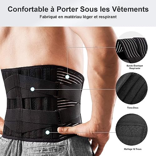 Vue 5 de Freetoo Ceinture Lombaire Ceinture