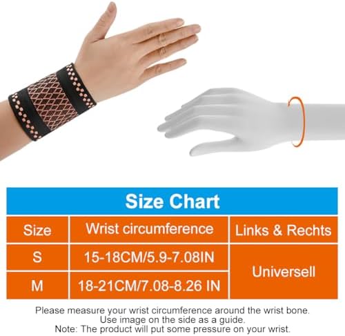 Vue 2 de Aoowu Gants De Compression