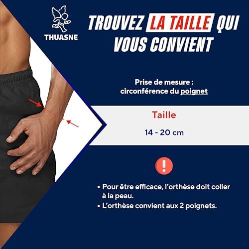 Vue 6 de Thuasne Protege Poignet Neoprene