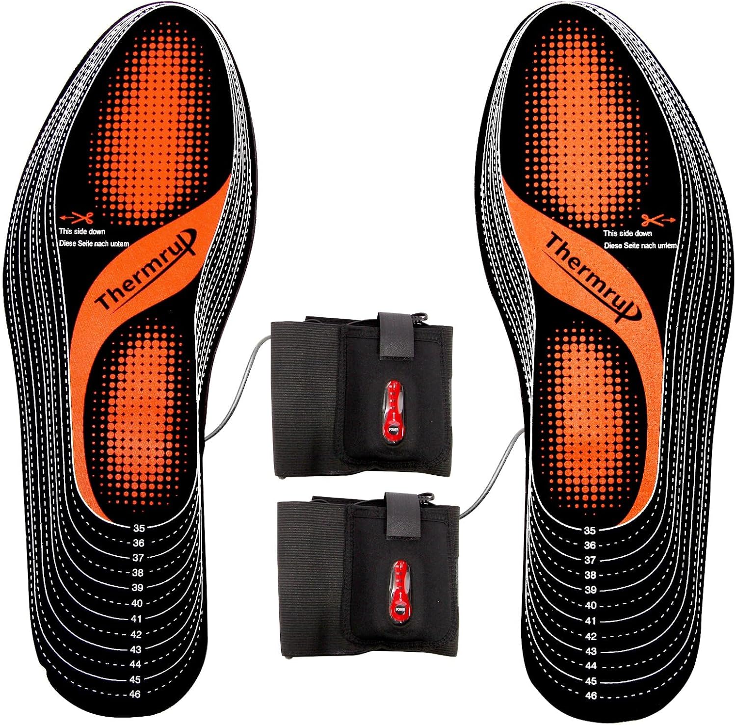 Semelles Thermique Chauffantes Batterie