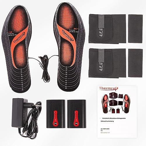 Vue 2 de Semelles Thermique Chauffantes Batterie