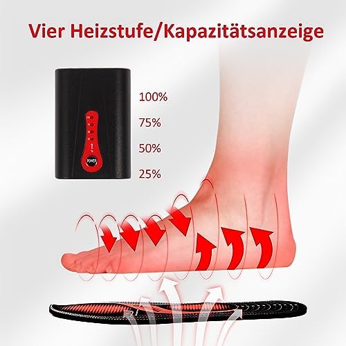 Vue 7 de Semelles Thermique Chauffantes Batterie