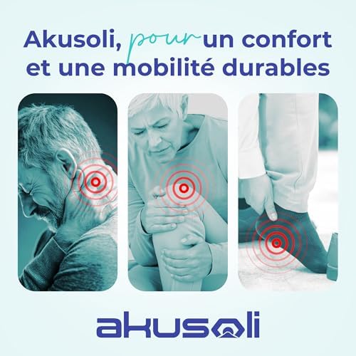 Vue 3 de Akusoli Semelles Chaussures Confort