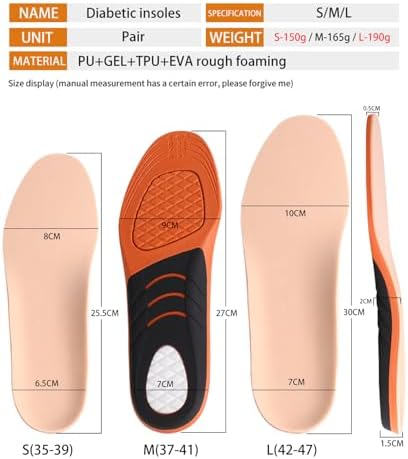 Vue 7 de Symol Semelles Pour Diabetiques