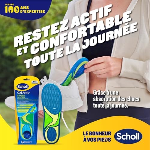 Vue 2 de Scholl Semelles Gelactiv Sport