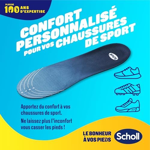 Vue 3 de Scholl Semelles Gelactiv Sport