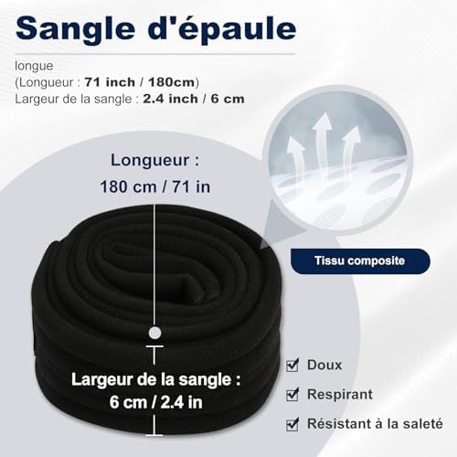 Vue 2 de Yf Echarpe De Bras