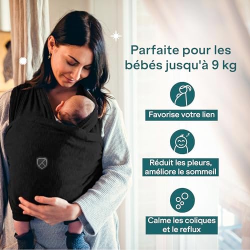 Vue 4 de Koala Babycare Une Echarpe