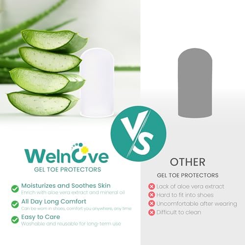 Vue 3 de Gel Toe Cap And
