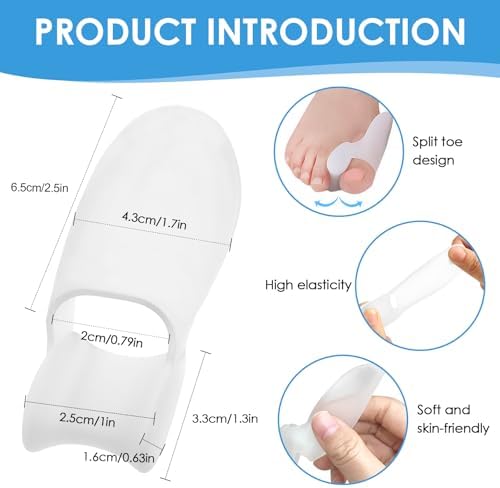 Vue 2 de Pieces Correcteur Hallux Valgus