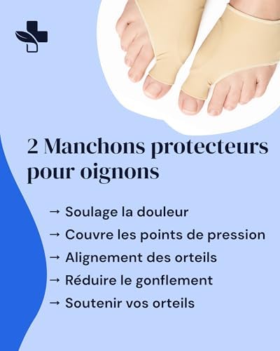Vue 2 de Yogamedic Chaussettes Hallux Valgus
