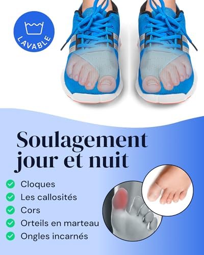 Vue 5 de Yogamedic Chaussettes Hallux Valgus