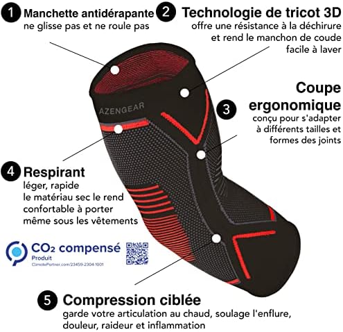 Vue 2 de Azengear Coudiere De Compression