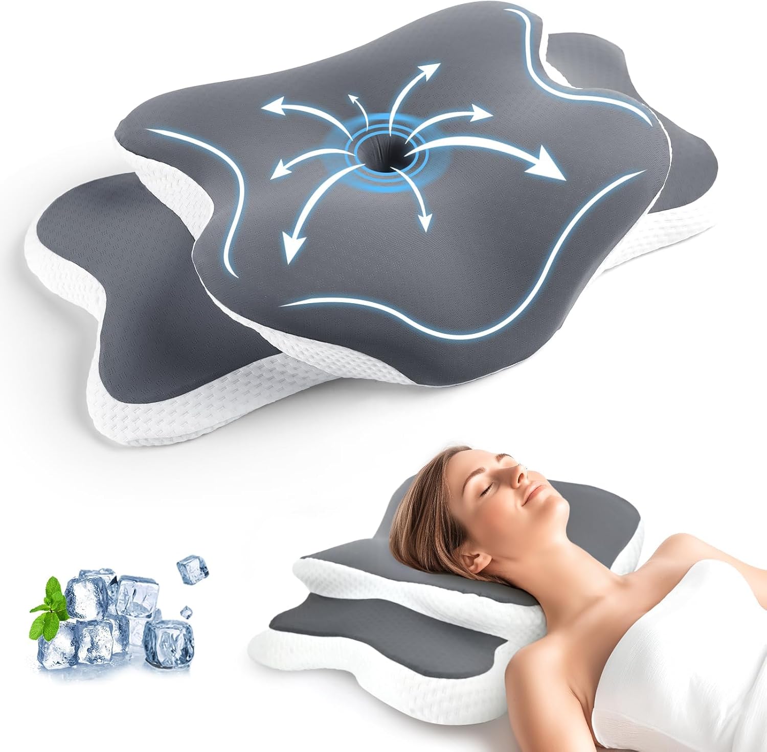 Cloudnook Oreiller Orthopedique Memoire