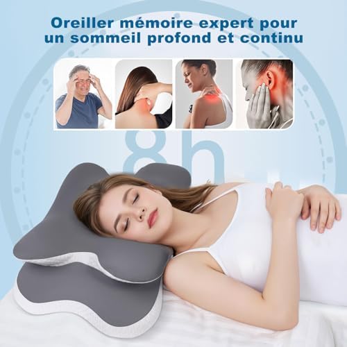 Vue 7 de Cloudnook Oreiller Orthopedique Memoire
