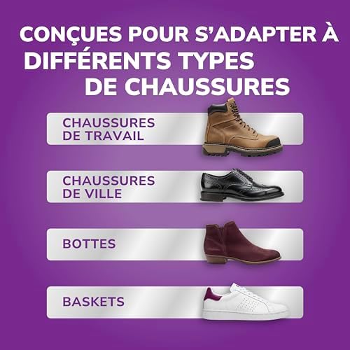 Vue 7 de Scholl Inbalance Semelles Orthopediques