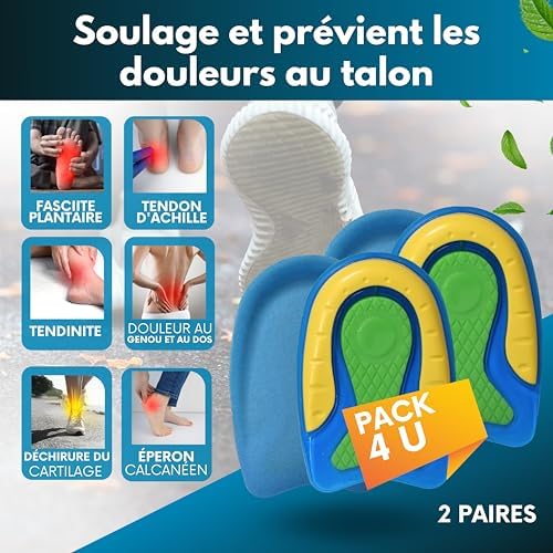 Vue 2 de Paires De Talonnettes Pour