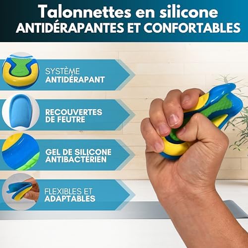 Vue 3 de Paires De Talonnettes Pour