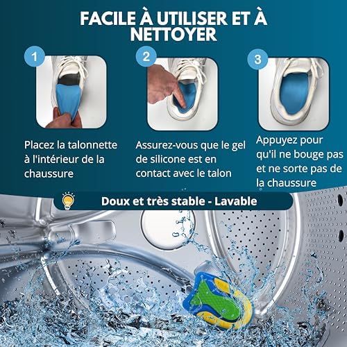 Vue 6 de Pack De Talonnettes Pour