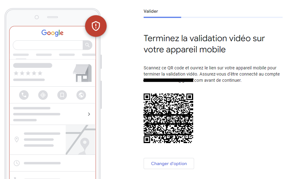 Validation par vidéo Google Business Profile