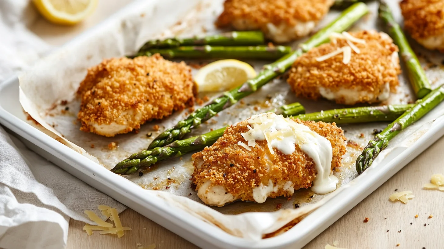 Chicken & Asparagus Sheet Pan