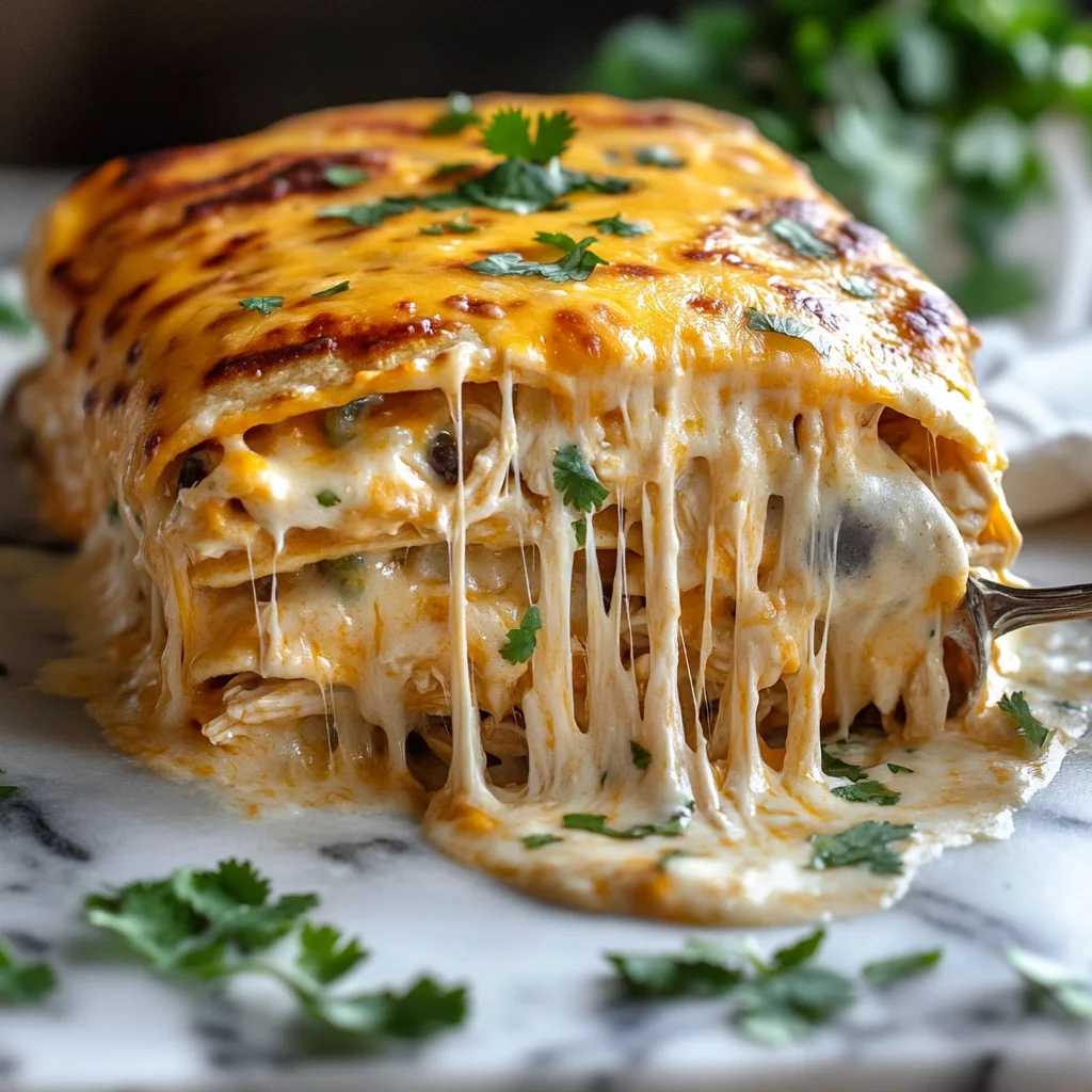 Chicken Burrito Casserole