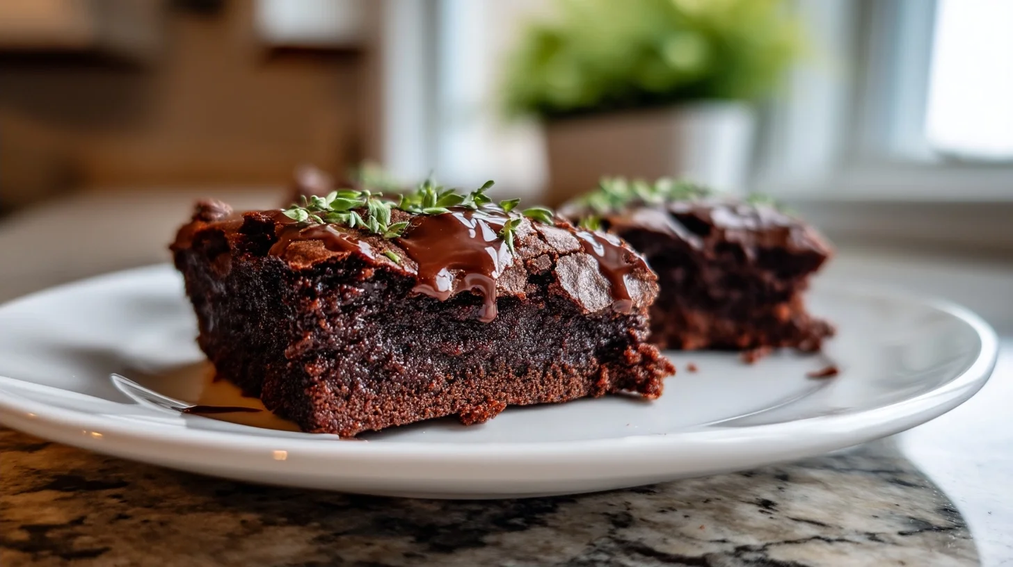 Fudgy Sourdough Discard Cosmic Brownies