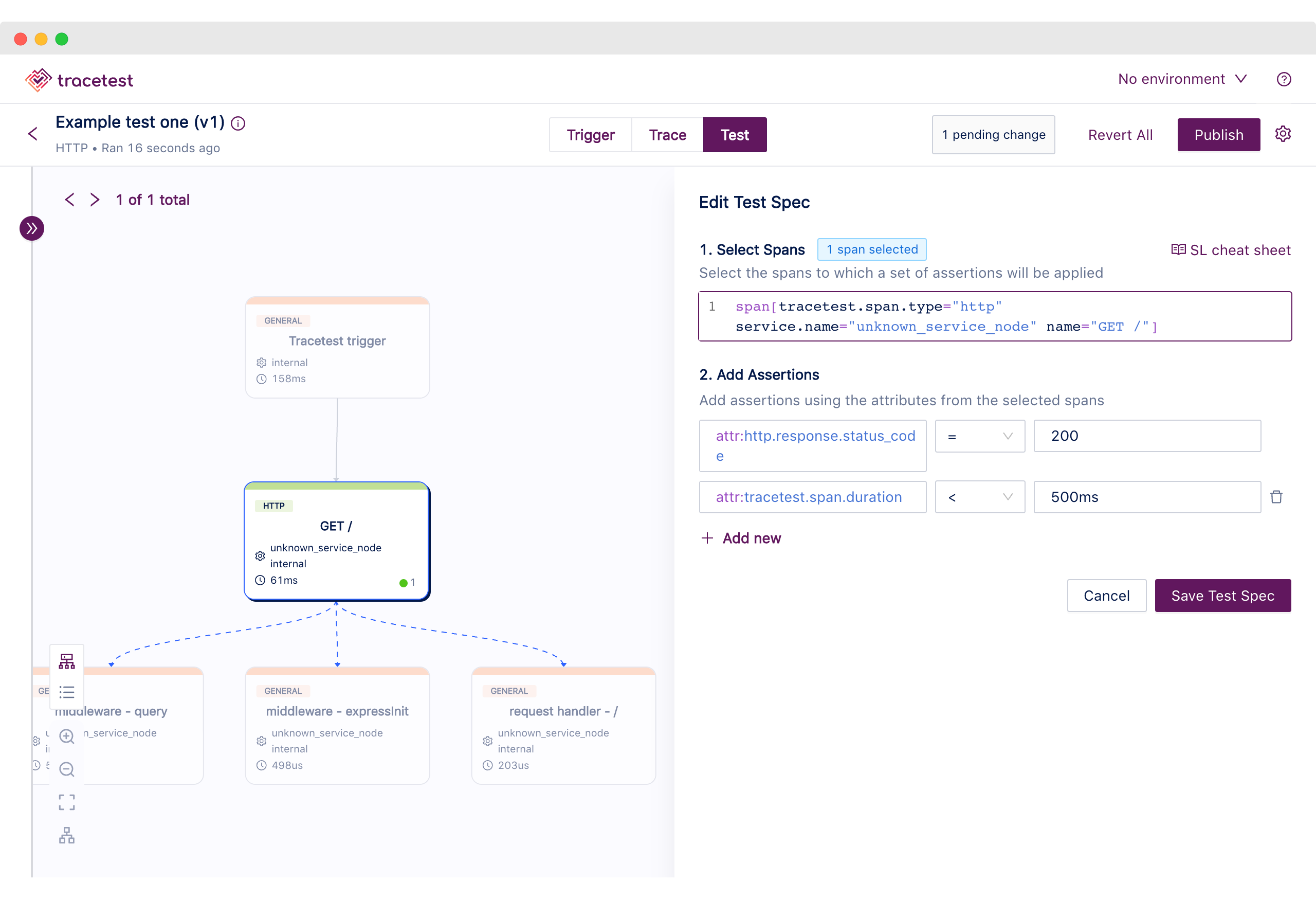 Tracetest Elastic Trace based testing meets APM