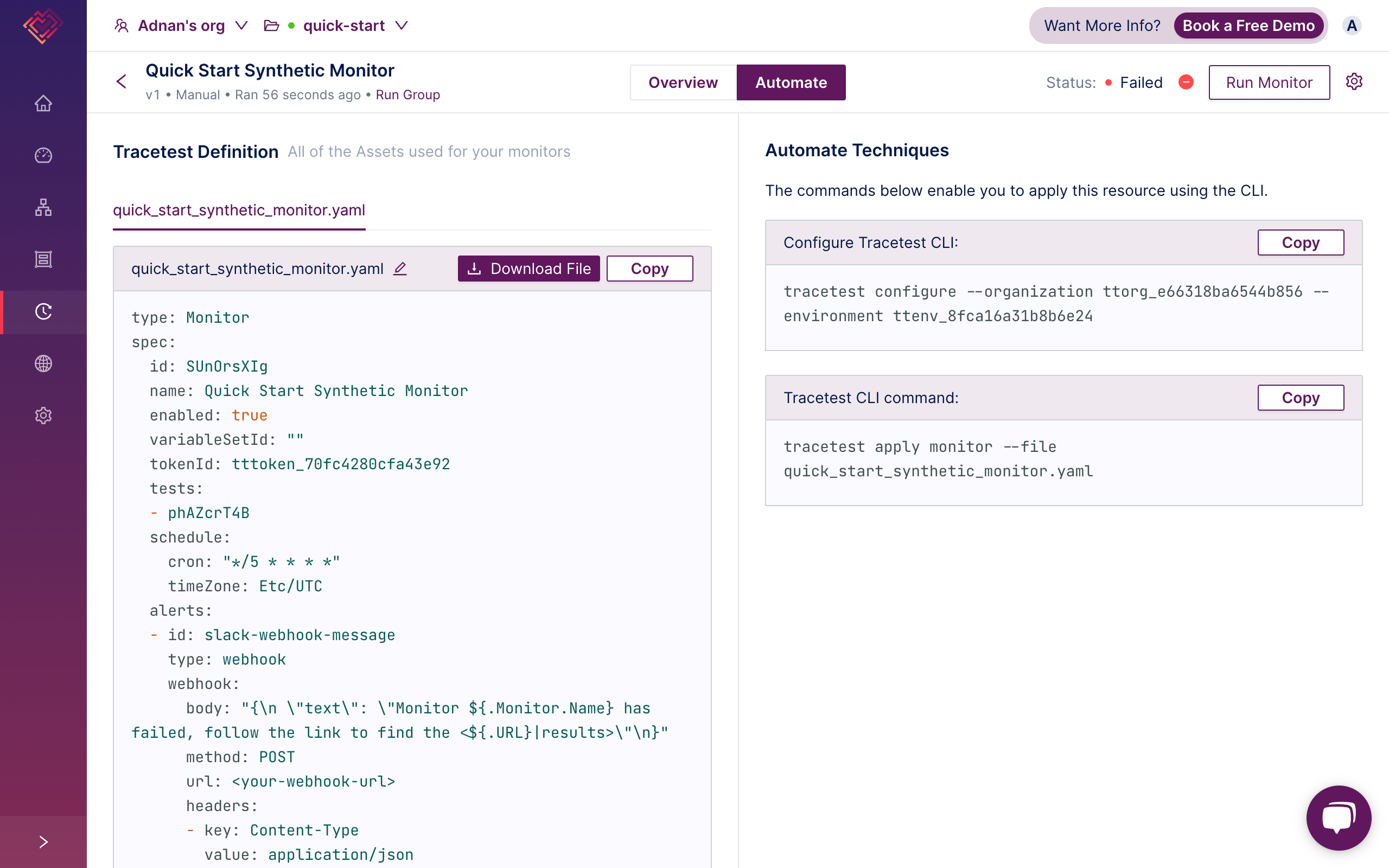 monitor automate overview