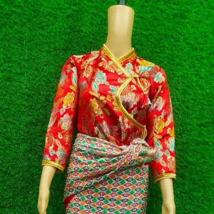 Sikkim's Traditional Saree - Image 3