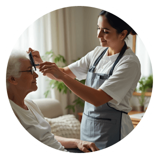 Daily Assistance with  ADLs (bathing, dressing,  grooming, mobility)